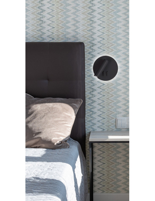 Wandleuchte Round Moby