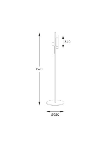Floor lamp Madera