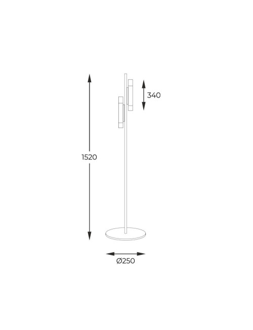 Наполная лампа Madera