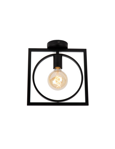 Griestu lampa Suus черная