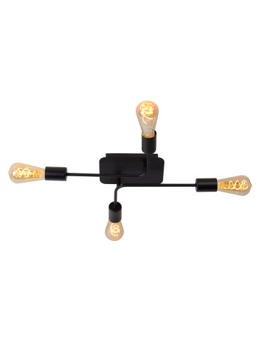 Griestu lampa Lester черная