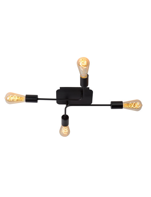 Griestu lampa Lester черная