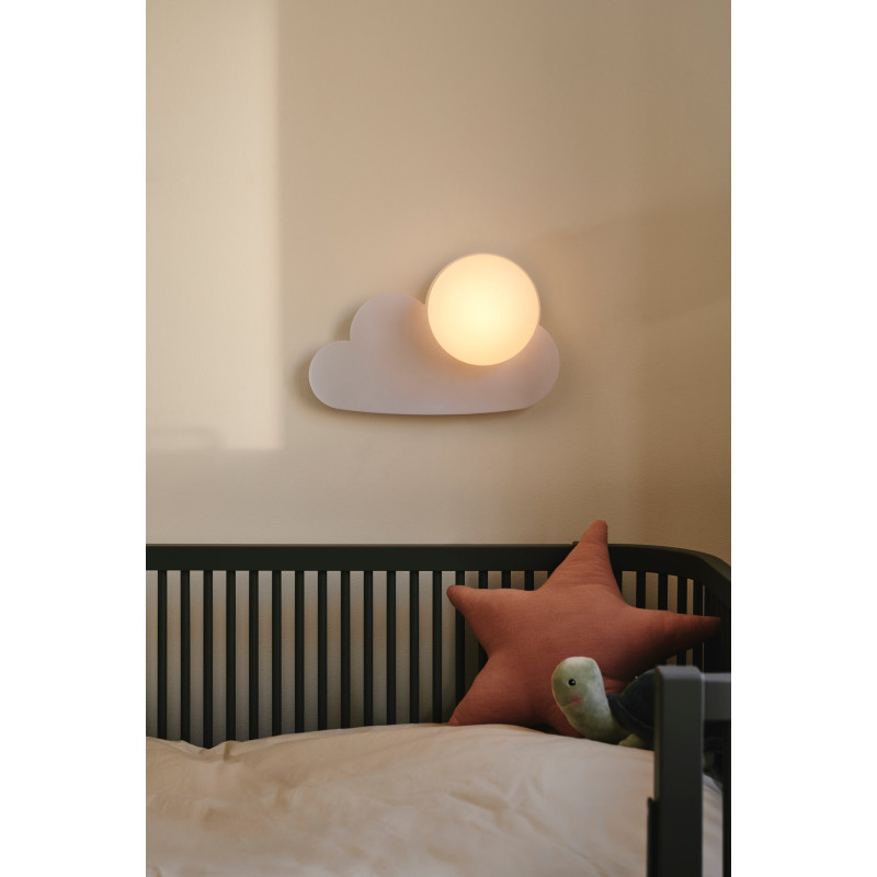 Sienas lampa Skyku Cloud
