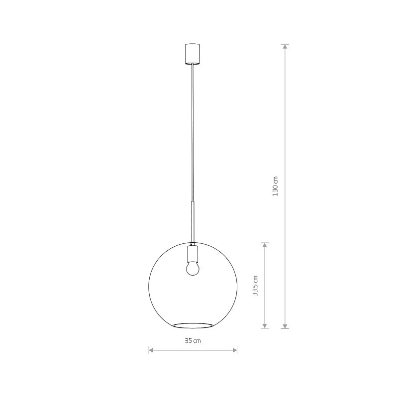 Piekaramā lampa Sphere XL 35