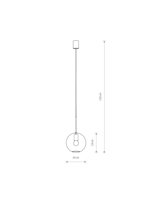 Pendelleuchte Sphere M 20