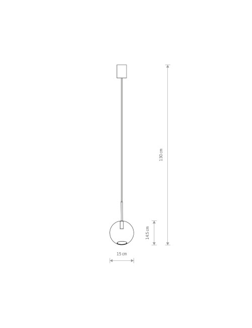 Pendelleuchte Sphere S 15