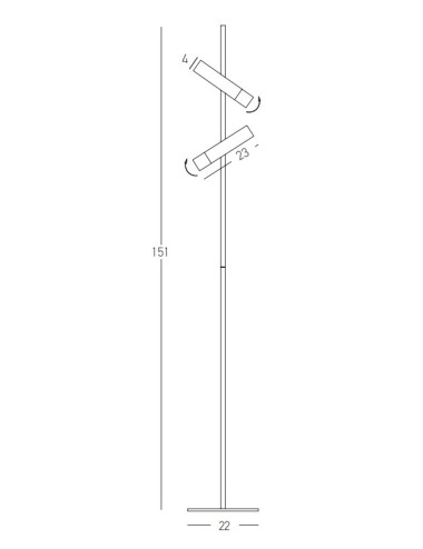 Stāvlampa 22032
