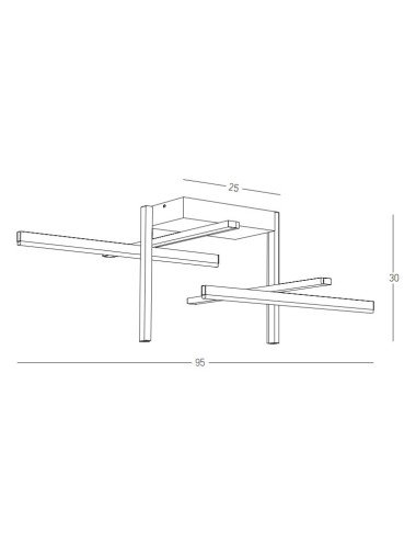Ceiling lamp 22027