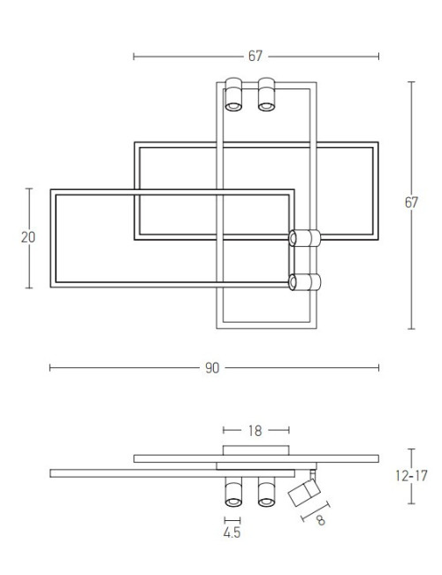 Deckenleuchte 22020