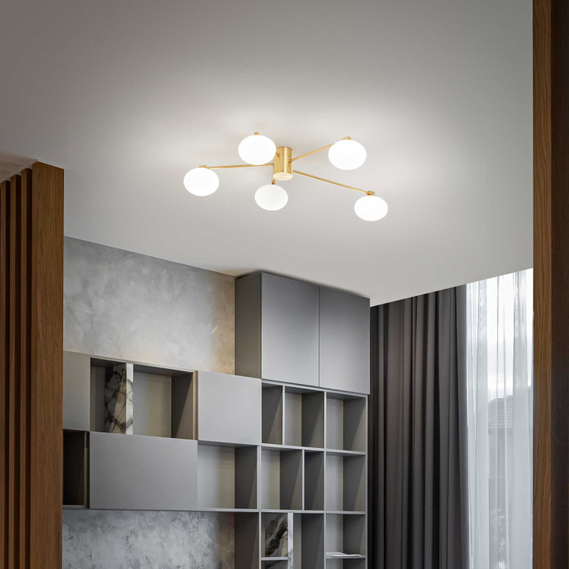 Ceiling lamp Hermes pl5 d90