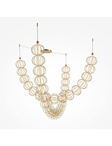 Pendelleuchte Golden Cage