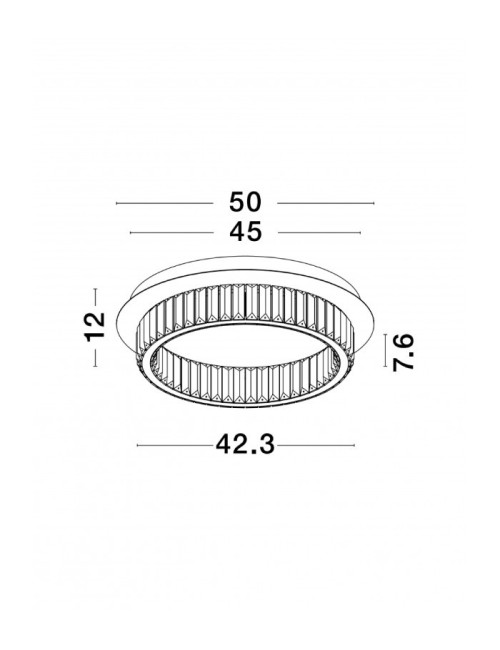 Kronleuchter Aurelia Ø50 LED