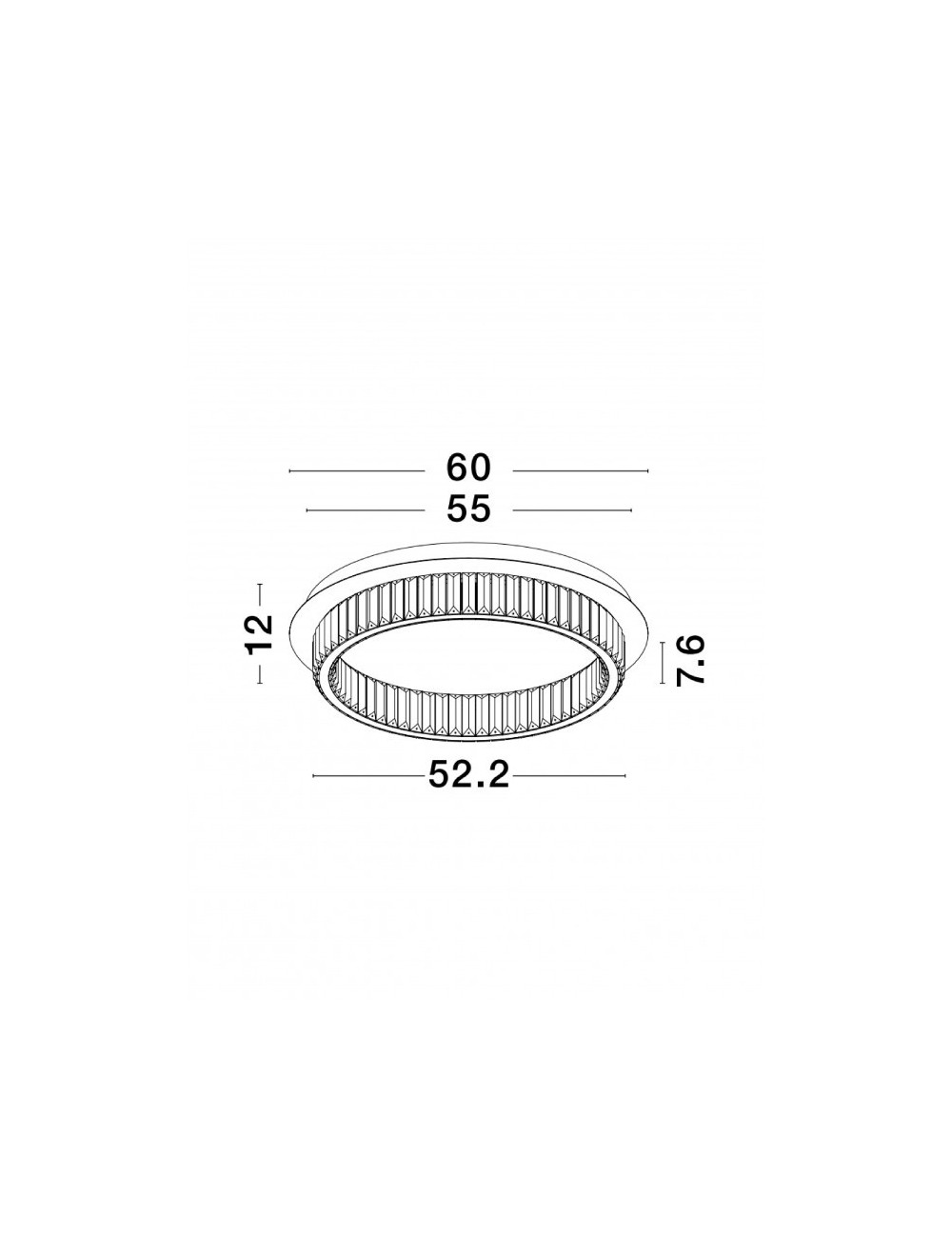 Chandelier Aurelia Ø60 LED