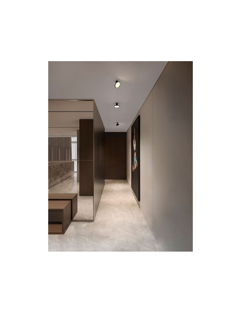 Deckenleuchte Ekei Ø20 LED