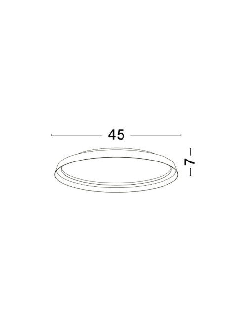 Deckenleuchte Ormi Ø45 LED