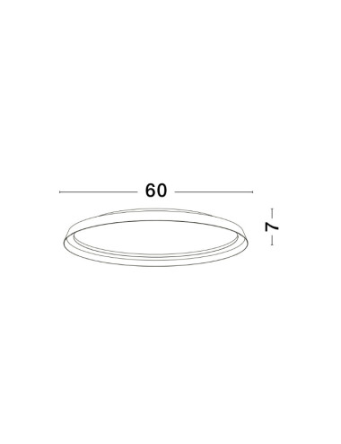 Deckenleuchte Ormi Ø60 LED