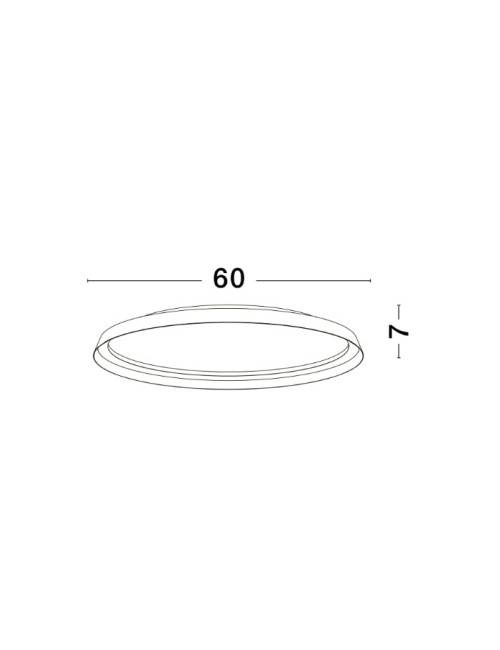 Deckenleuchte Ormi Ø60 LED