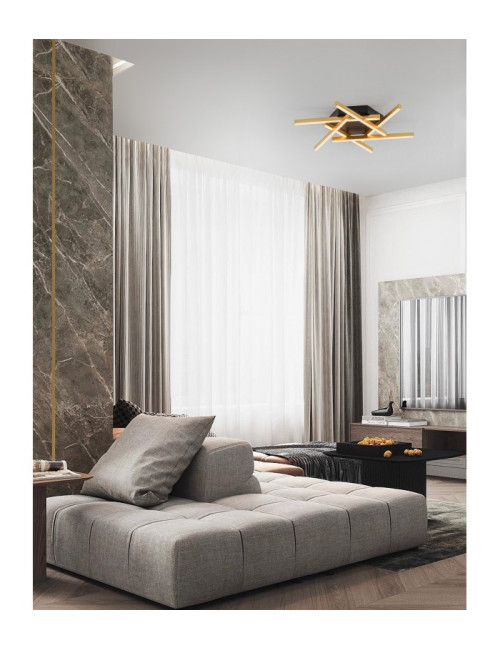 Deckenleuchte Antama Ø60 LED