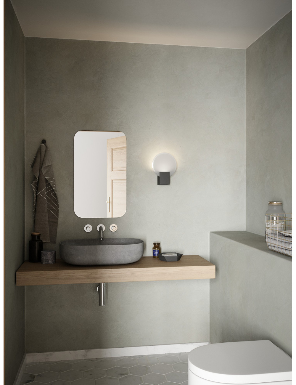 Wandleuchte Hester IP44