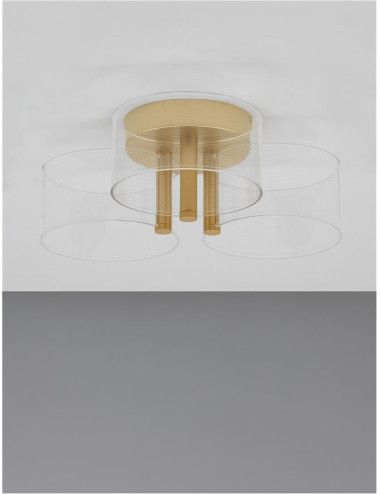 Ceiling lamp Gatlin Ø44,5 LED 9756711 | Nova Luce | TavaGaisma.lv/en