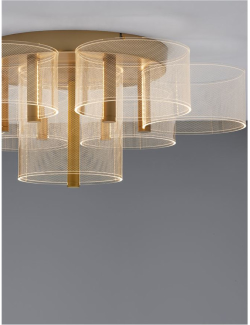 Deckenleuchte Gatlin Ø61,7 LED