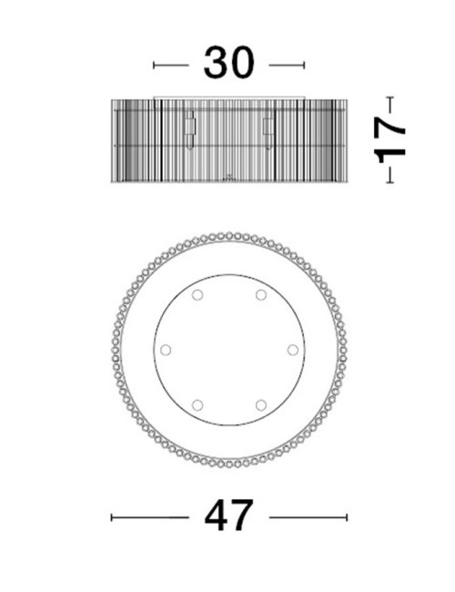 Lühter Barok Ø47