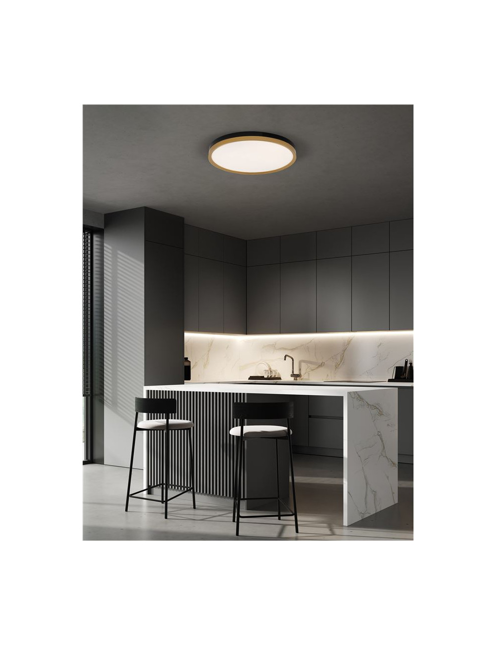 Griestu lampa Cantria Ø50 LED