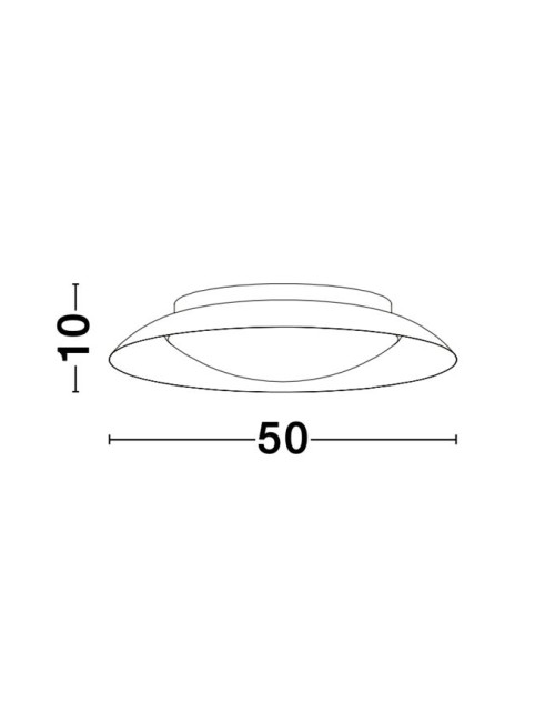 Deckenleuchte Zano Ø50 LED