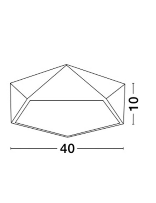 Deckenleuchte Darius Ø40