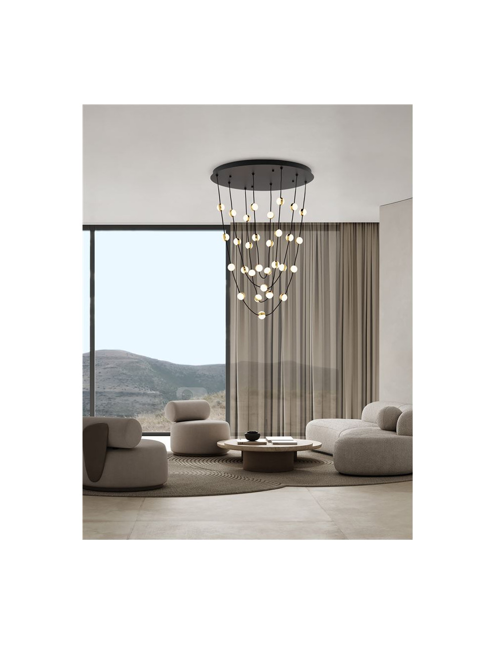 Lustra Alcinooe Ø84 LED