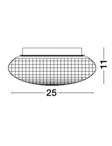 Deckenleuchte Sens Ø25 IP44
