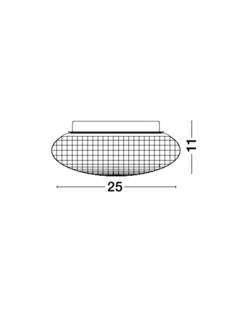 Ceiling lamp Sens Ø25 IP44