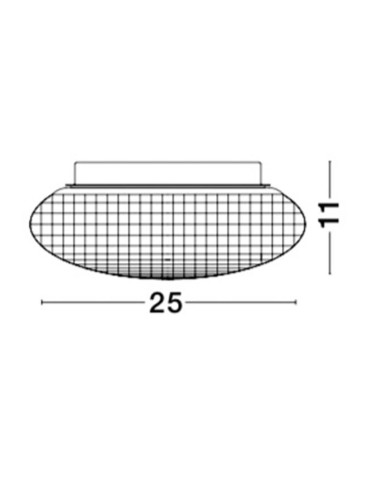 Deckenleuchte Sens Ø25 IP44