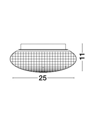 Deckenleuchte Sens Ø25 IP44