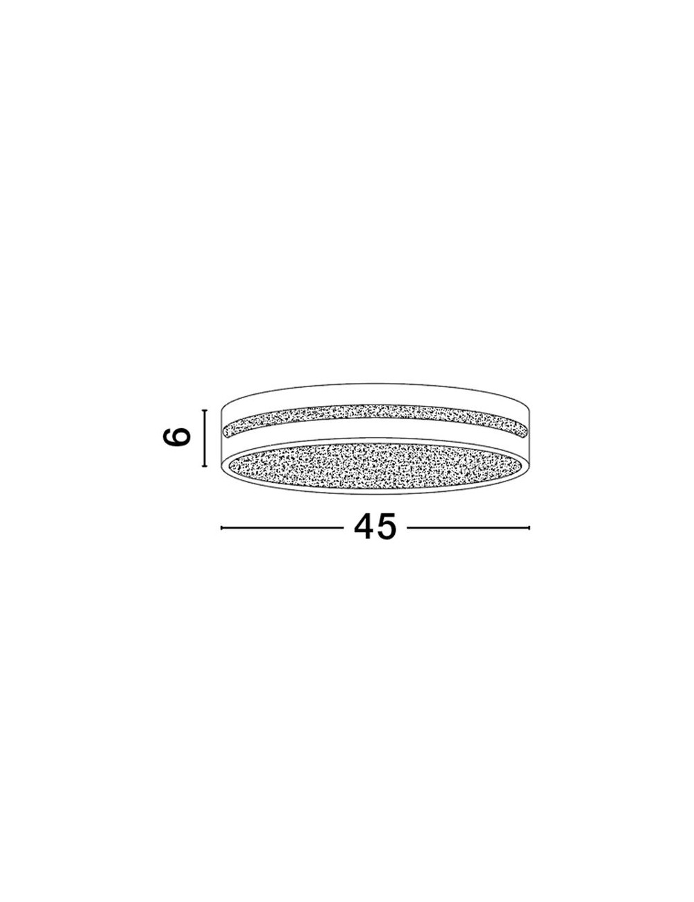 Deckenleuchte Wheel Ø45 LED