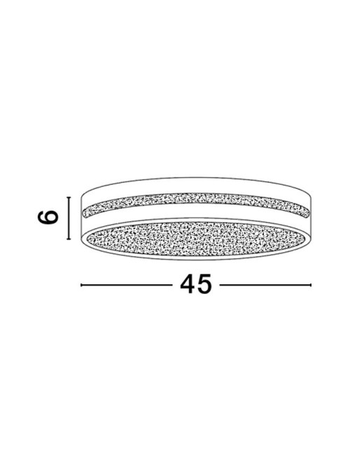 Deckenleuchte Wheel Ø45 LED