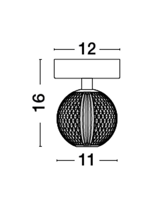Deckenleuchte Brillante Ø11 LED