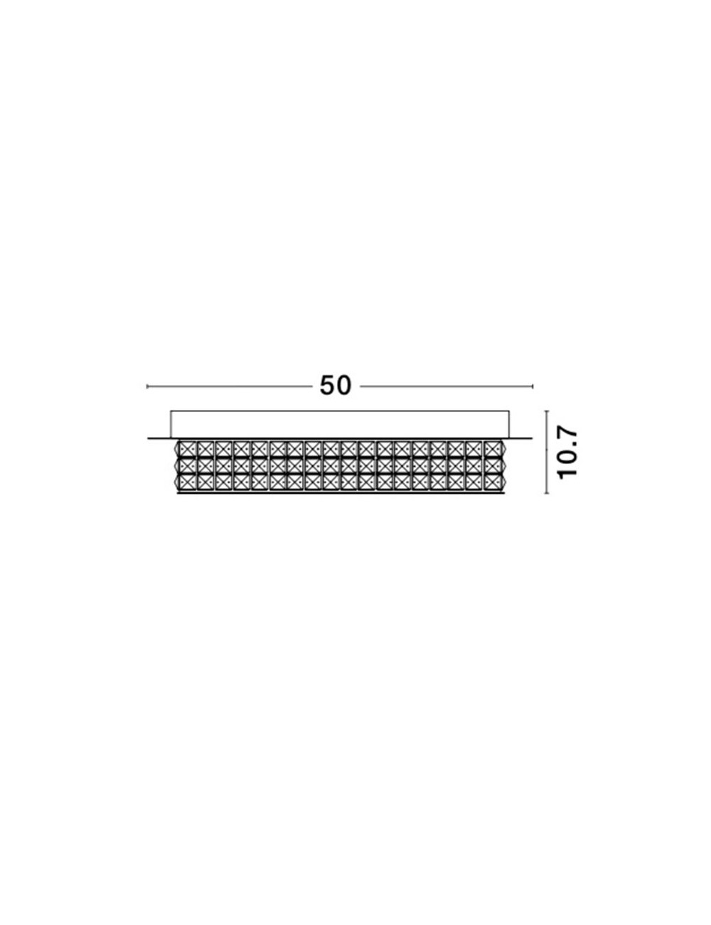 Kronleuchter Zeffari Ø50 LED