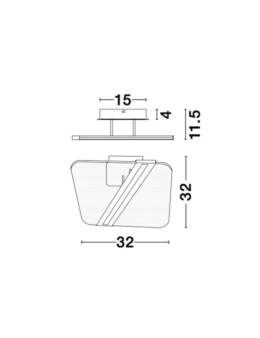 Ceiling lamp Jertuna LED