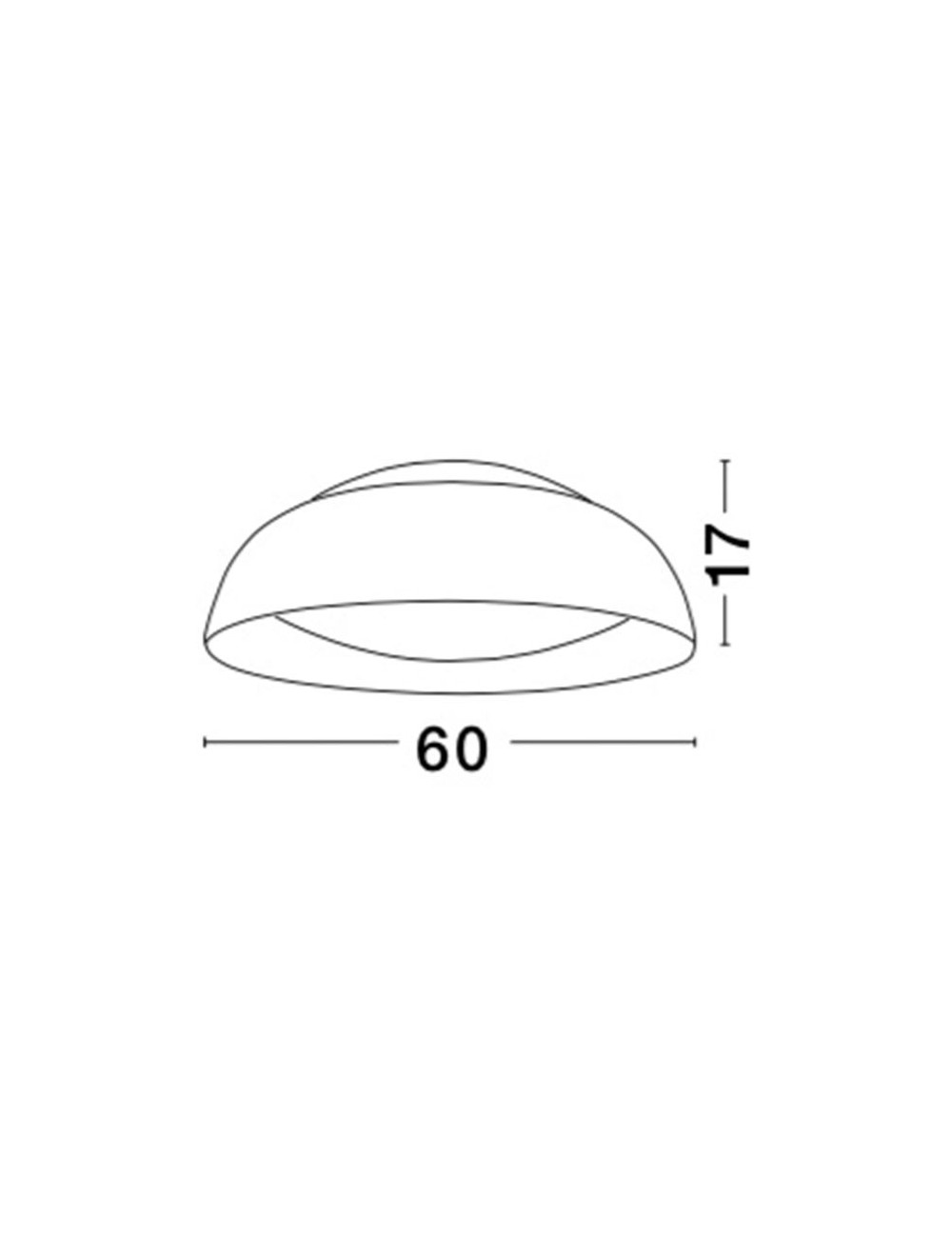 Deckenleuchte London Ø60 LED