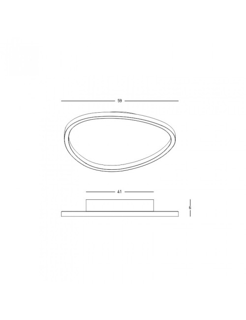 Deckenleuchte 23210 Ø59 LED