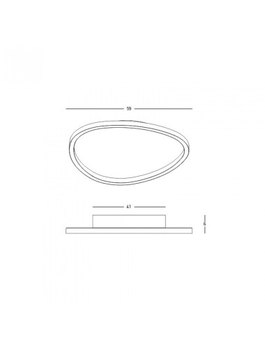 Deckenleuchte 23208 Ø59 LED