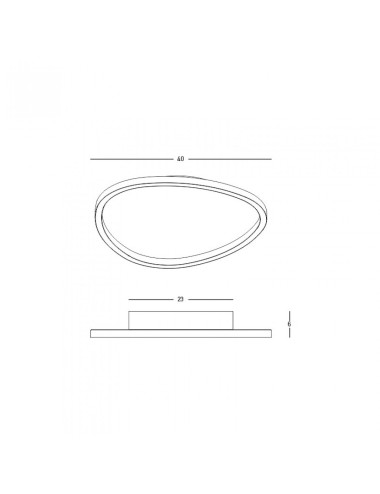 Потолочная лампа 23205 Ø40 LED