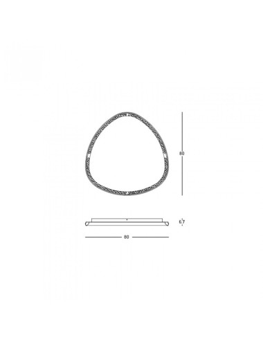 Deckenleuchte 23090 Ø80 LED