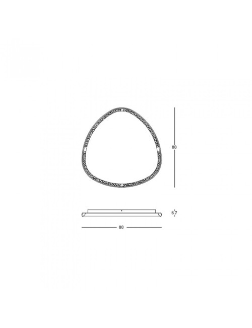 Deckenleuchte 23090 Ø80 LED