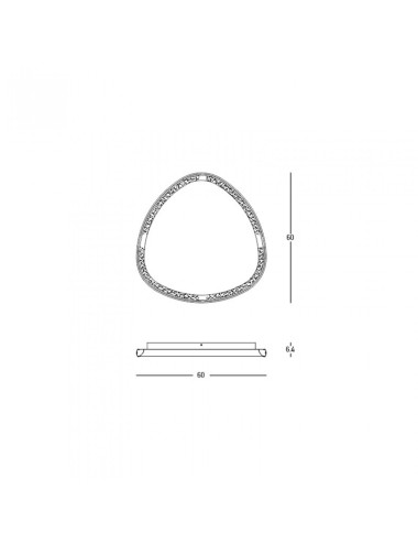 Deckenleuchte 23086 Ø60 LED