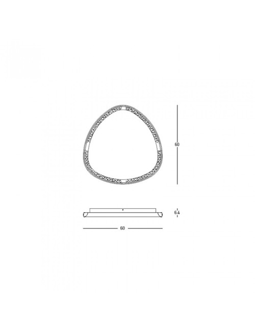 Deckenleuchte 23086 Ø60 LED