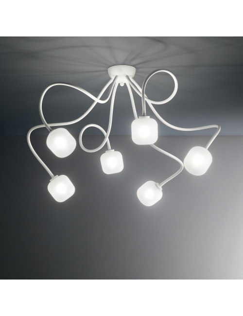 Ceiling lamp Octopus pl6 Ø50