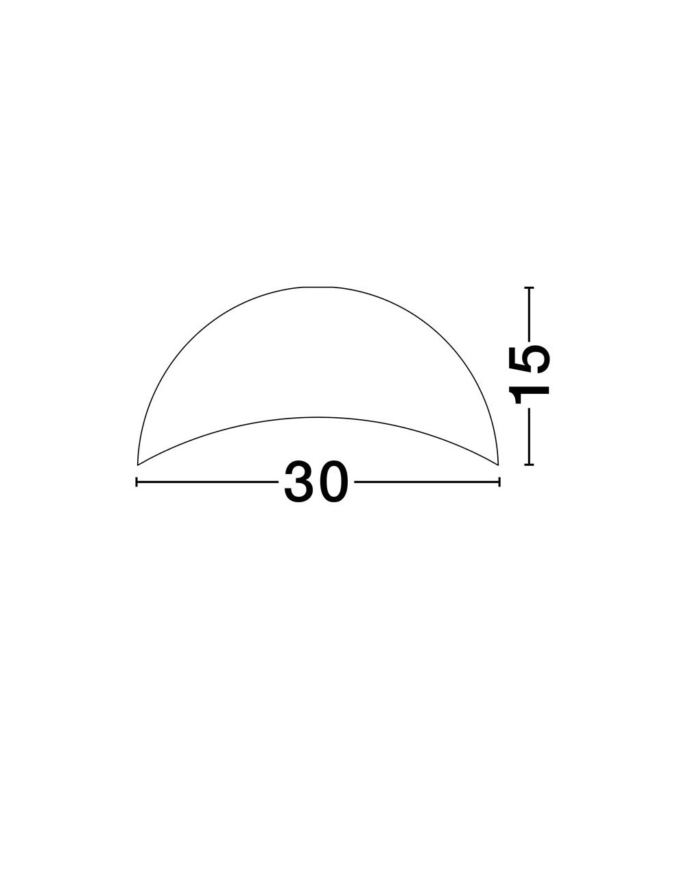 Griestu lampa Opsi Ø30