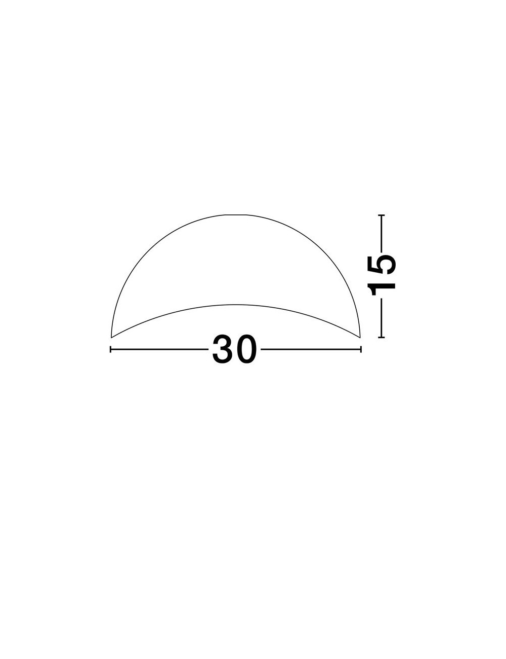 Griestu lampa Opsi Ø30